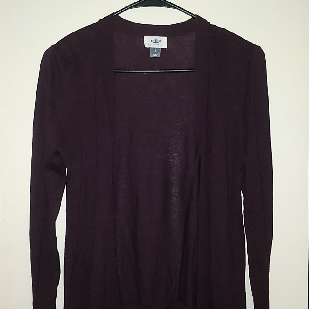 PLUM CARDIGAN
